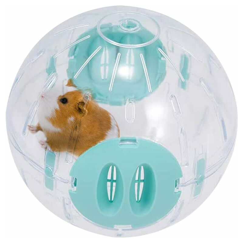 Roue pour Hamster,14cm Fontainebleau (Bleu)