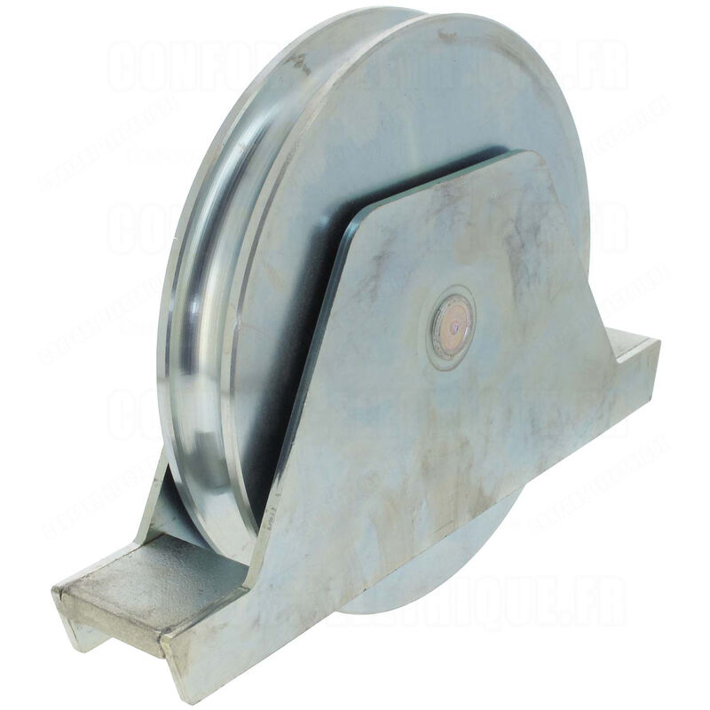 FAC - roue pour portail - gorge ronde - 160 mm - 500 kg