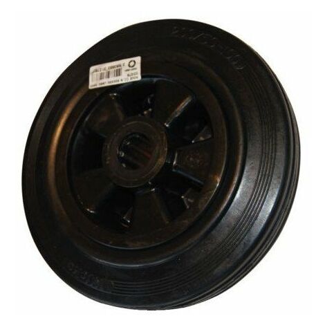 Roue Serie Caoutchouc Noir Standard Diam 250 - 25r