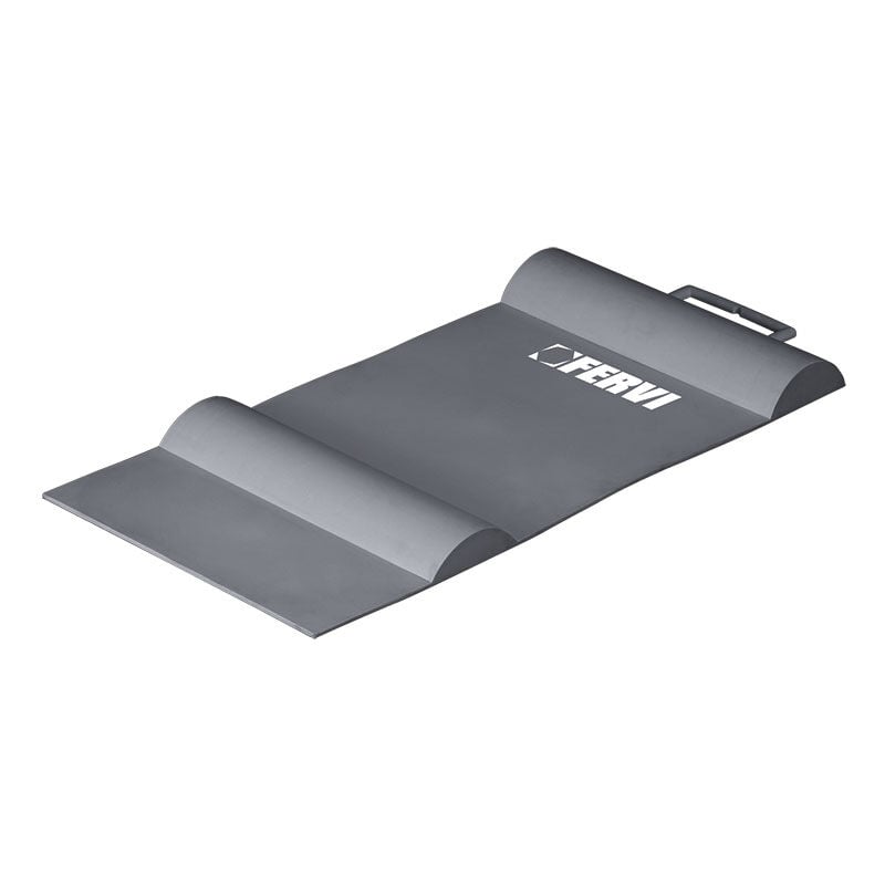 Fervi - roue serrures tapis arrête roues pour parking et garage 0598