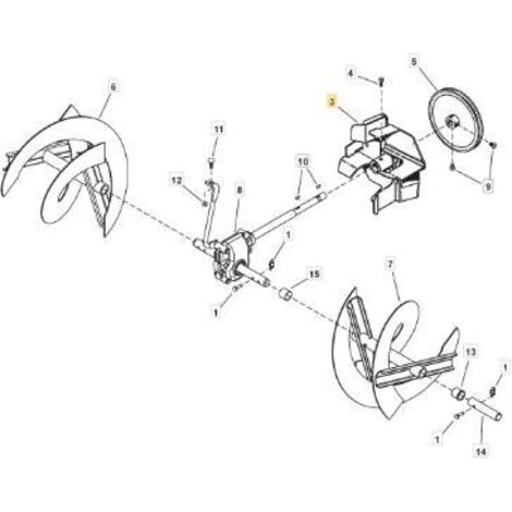 ROUE STIGA ORIGINALE - 1812-2137-01