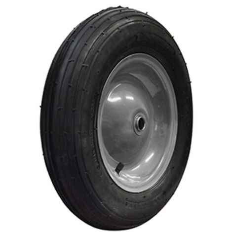 roue sur roulement avec pneumatique 350 x 8 - 2 plis pour nos remorques xbipct200. longueur moyeu: 68,4mm - alésage:19,05mm