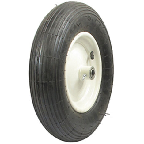 roue sur roulement avec pneumatique 480/400 x 8 - 4 plis pour nos remorques xbitc3080pl et xbipct250 - ø: ext: 400mm, long moyeu
