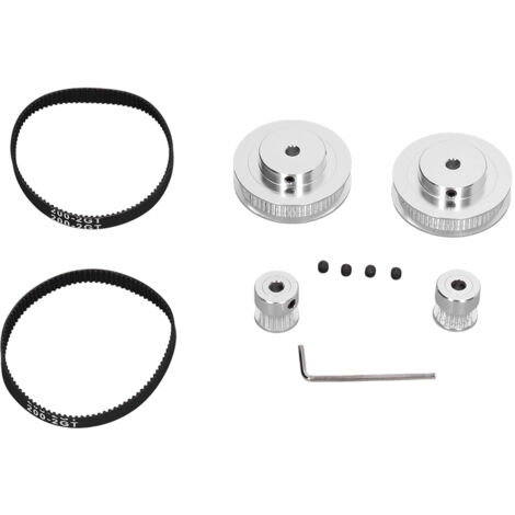 Roue synchrone pour imprimante 3D VORON 2.4, 20/60 dents, alésage 5mm, compatible courroie 200mm L x 6mm L