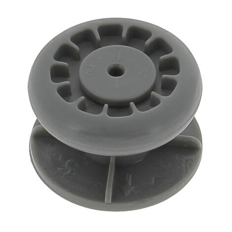 Roue x1 FM121760010412 pour Lave vaisselle AYA, COBAL, FAR, QILIVE, SABA, SIGNATURE, VALBERG