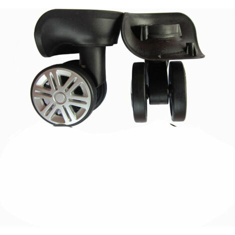 Roues De Valise De Rechange Pour Bagages Universelle Remplacement De La Roue Roulettes Valise De Voyage Bagages Valise Roue Gauche Et Droite Ensemble D'Accessoires De Réparation 1Paire
