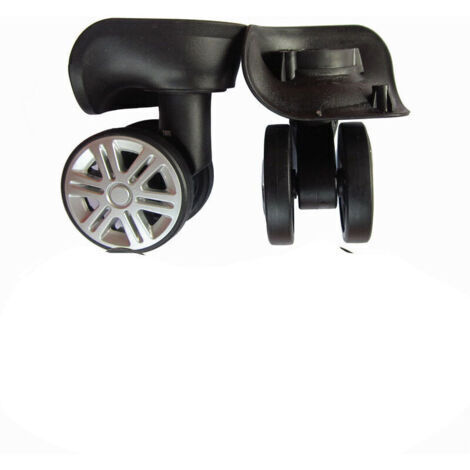 Roues De Valise De Rechange Pour Bagages Universelle Remplacement De La Roue Roulettes Valise De Voyage Bagages Valise Roue Gauche Et Droite Ensemble D'Accessoires De Réparation 1Paire