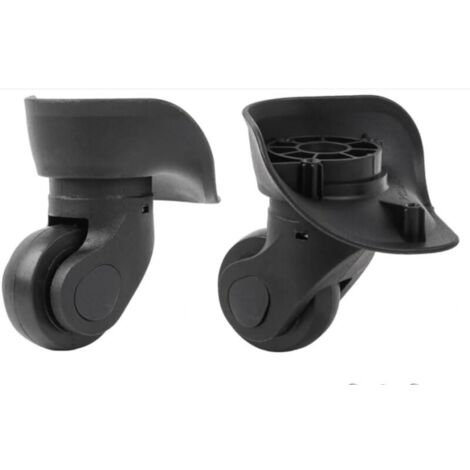 Roues de Valise,1 Paire Roues pour Bagages,Roues de Rechange de Bagages Valise roulettes pour Chariot Valise Malle