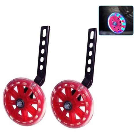 Roues d\'entraînement pour enfants, stabilisateurs de vélo, roues d\'entraînement pour vélo de 12, 14, 16, 18, 20 pouces