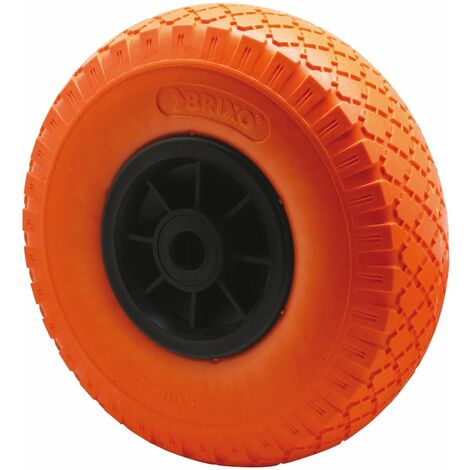Roues en polyuréthane 85x260 mm pour le porte-bagages Brixo Trolled