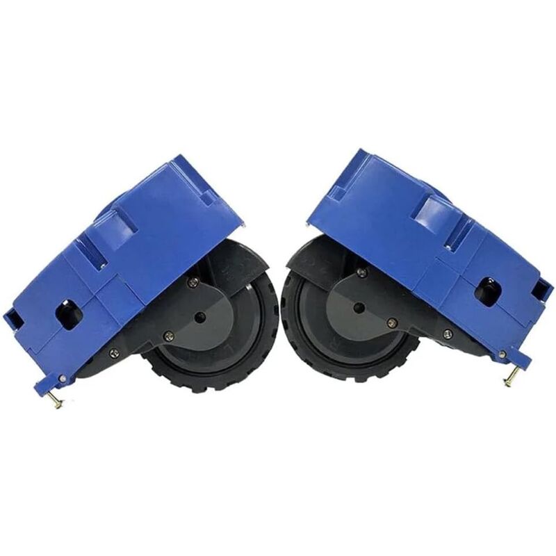 Roues gauche et droite de remplacement pour machines de nettoyage Roomba série 5/6/7/8/9 (couleurs aléatoires)