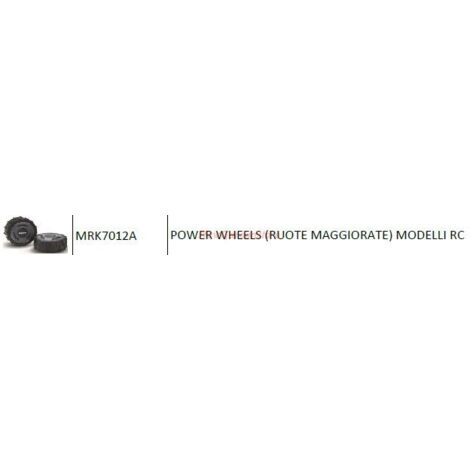 Roues motrices tondeuse robot modèles RC ROBOMOW MRK7012A