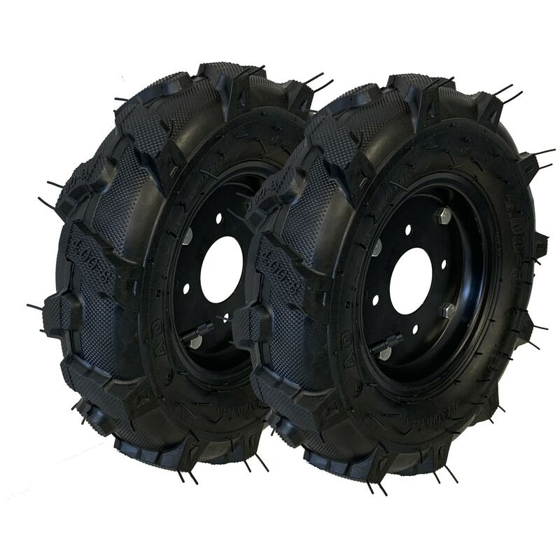 Roues pneumatiques motobineuse Motoculteur 400 x 8