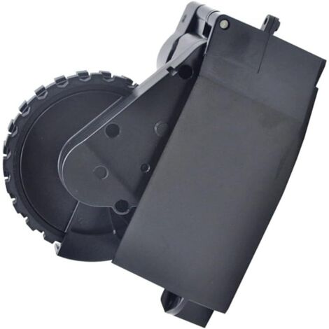 Roues pour balayeuse, compatibles avec les balayeuses Proscenic Puxin Nick M7MAX/M8 m8pr0 Ultenic T10/Leaser L6PRO/M7PRO/U6 et Roidmi PLUS, roue gauche.