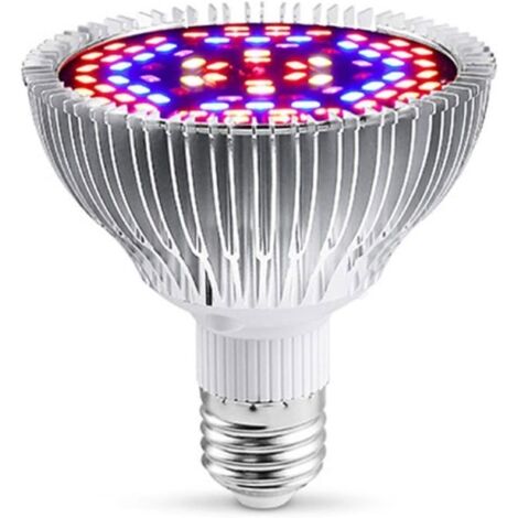 (Rouge, Bleu, Blanc, Infrarouge, Ultraviolet)Lampe LED horticole - Non spécifié - Ampoule à spectre complet - 30W - E27 - 2000 lm