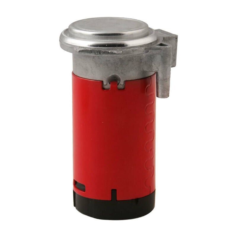 rouge compresseur d'air 12V kit de pompe à air, klaxon électrique avec tuyau moteur électromagnétique, utilisé pour la trompette super fort pour