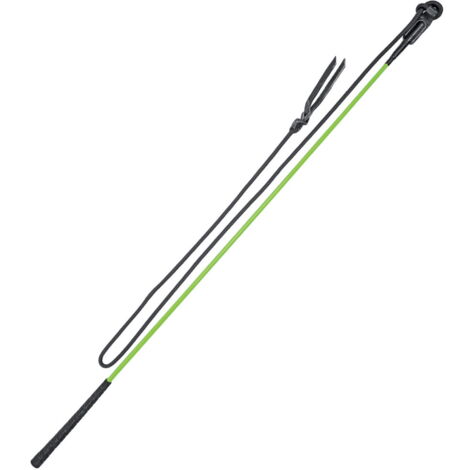 AMAHORSE Rouge - Cravache d'entraînement avec manche en caoutchouc antidérapant 120 cm