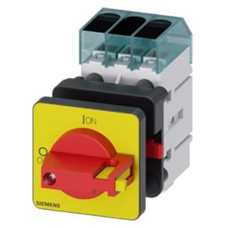 rouge, jaune 3 pôles 16 mm² 16 A 690 V/AC Siemens 3LD30500TK13