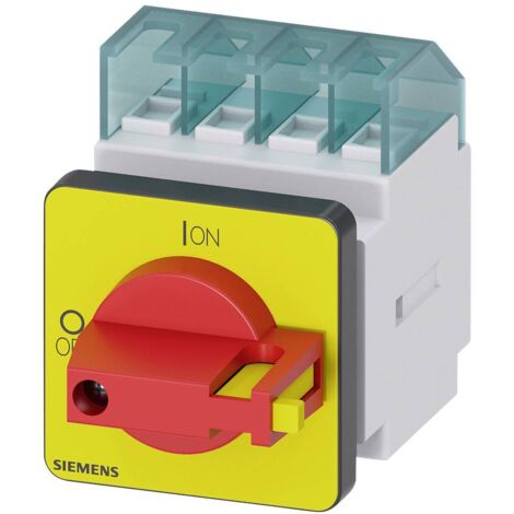rouge, jaune 3 pôles 6 mm² 16 A 690 V/AC Siemens 3LD20220TK13