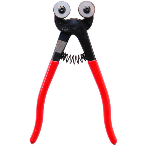 (Rouge) Pince à Carreaux, Pince Coupe-Verre, Pince Coupante pour Carrelage, pour la Céramique, Autres Matériaux Divers, Carreaux de Verre Taillé