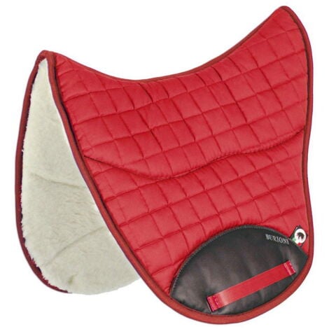 MANIFATTURE BURIONI Bleu Royal - Selle d'endurance en coton et doublure en pure laine