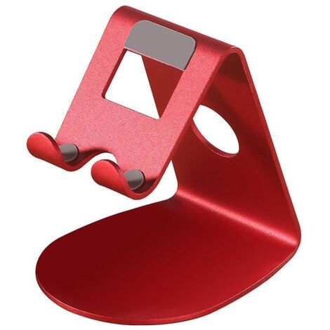 rouge-support Tlphone, Dock Tlphone - Support Tlphone Bureau Pour Iphone 14 Pro Max Plus, 13/12/11 Pro Max, Mini Xs Max Xr X 8 7 6, Huawei, Samsun