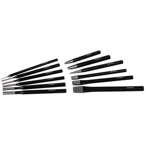 Roughneck 12-Piece Punch and Chisel Set (Model ROU31180)