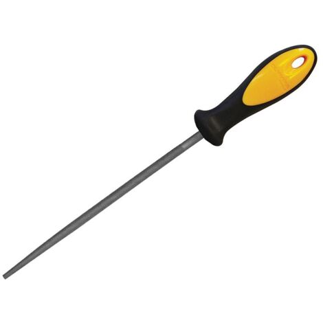 Roughneck 30-448 Chainsaw File, 200mm (8-inch) Replacement File for Chainsaw Sharpening