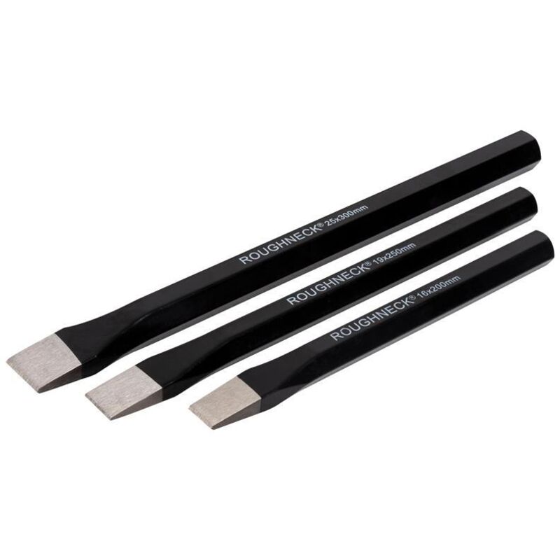 Roughneck - Cold Chisel 3 Piece Set 200mm 250mm & 300mm