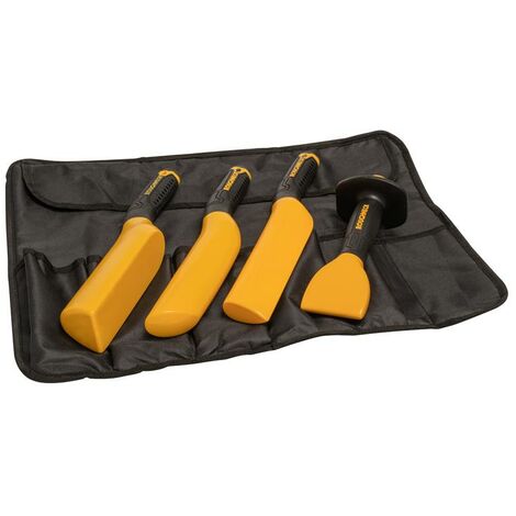 Roughneck 55-010 4 Piece Pro Lead Dressing Set Lead Setting Chasing ROU55010