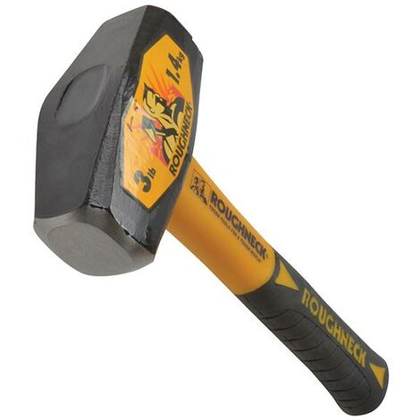 Roughneck 65-608 Club Hammer Fibreglass Handle 1.4kg (3 lb) ROU65608
