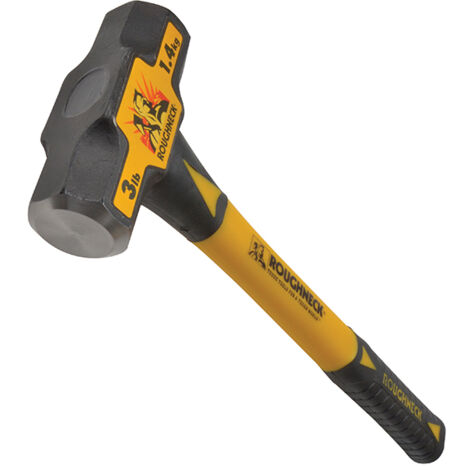 Roughneck 65-622 Mini Sledge Hammer 16in Fibreglass Handle 1.4kg (3 lb) ROU65622