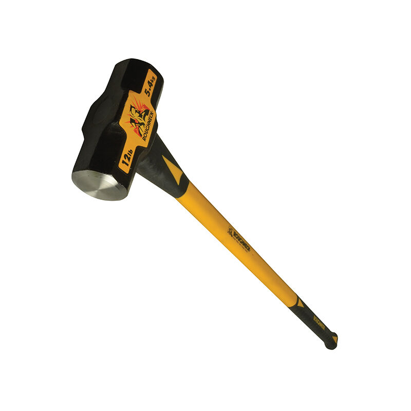 65-634 Sledge Hammer Fibreglass Handle 5.5kg (12 lb) ROU65634 - Roughneck