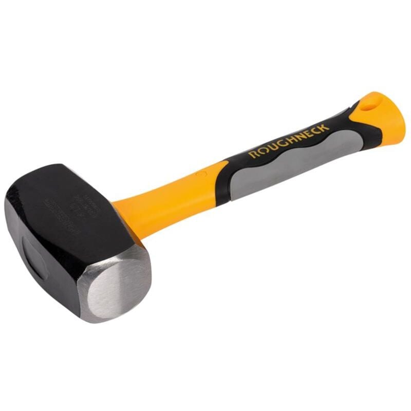 ROU61504 Club Hammer Fibreglass Handle 1.81kg (4 lb) - Roughneck