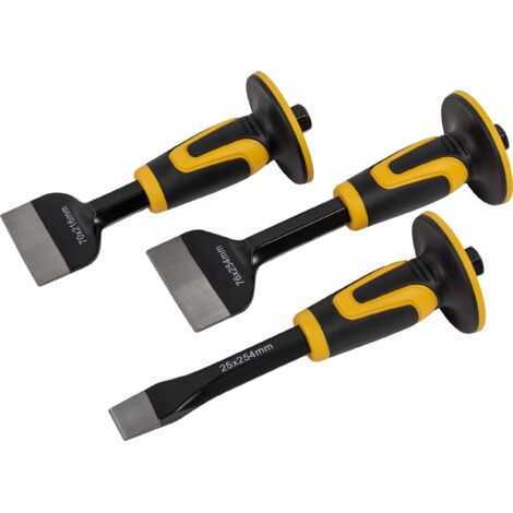 Roughneck Cold Chisel Brick Bolster Chisel 3 Piece Set ROU31993 31-993 ROU31970