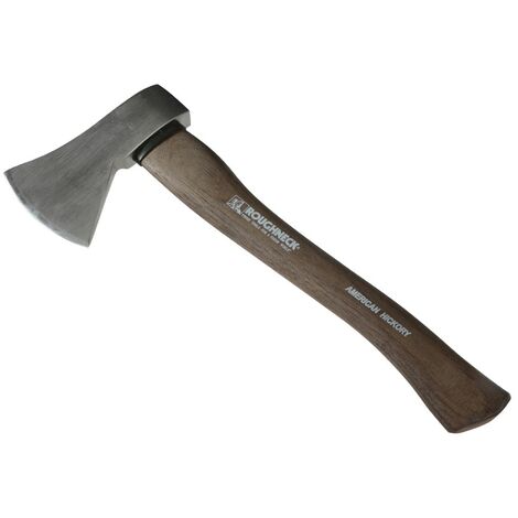 ROUGHNECK Hickory FSC Shaft Hatchet Axe 800g (1.75lb) ROU65671 Wood Handle Axe