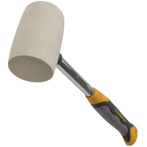 Roughneck Non-Marking White Rubber Mallet 454g (16oz) ROU61216
