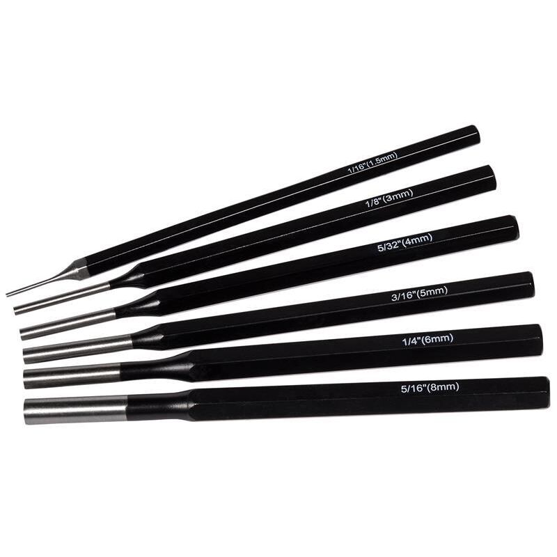 Roughneck - 31-178 Parallel Pin Punch Set 6 Piece ROU31178