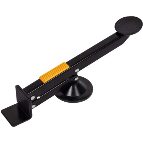 Roughneck ROU32500 One-Foot Operated Door and Board Lifter with 75kg Capacity and Swivel Base
