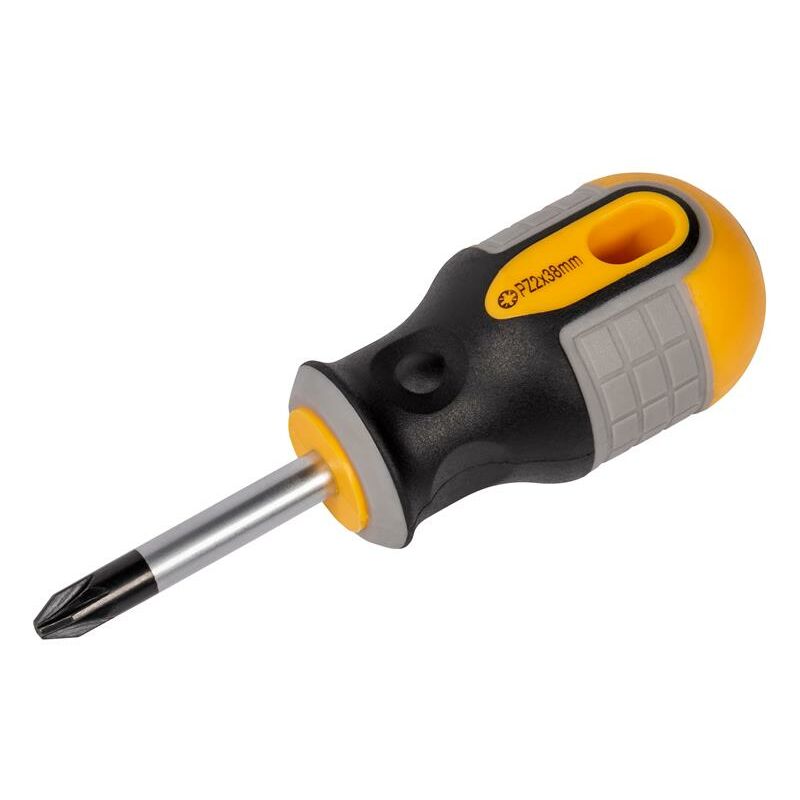 Screwdriver Pozidriv Tip Pz2 x 38Mm Stubby