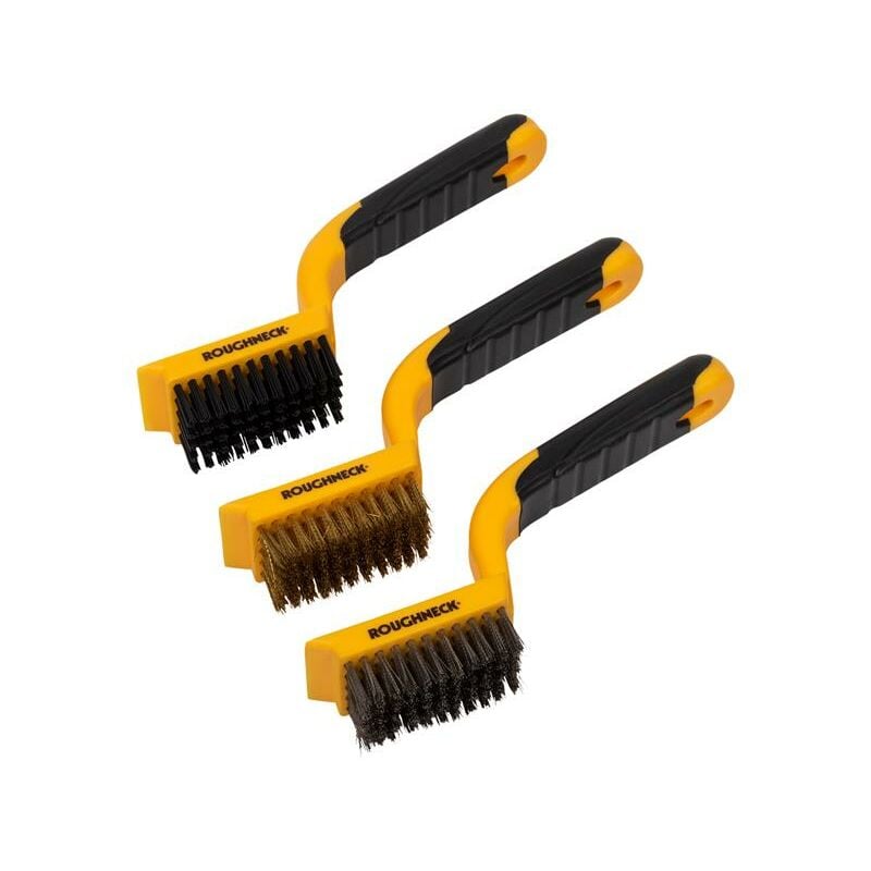 Roughneck - Wire Brush Set 3 Piece