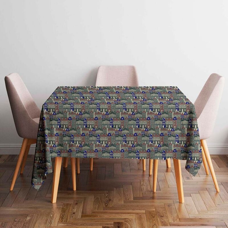 EDM - Rouleau 25m de tissu antitache ville 601 140cm. choses home commerce.