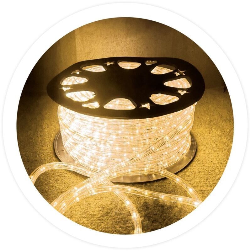 GSC - Rouleau 48M tube led flexible Lumière chaude
