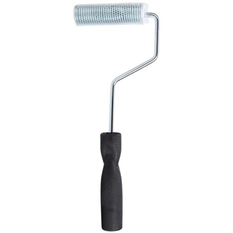 Rouleau à bulles en alliage d'aluminium et fibre de verre 26x90mm pour lamination