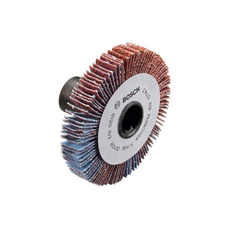 Bosch - abrasif bois pour ponceuse prr 250 es 10 mm G80 rouge