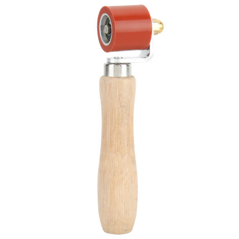 Rouleau à Main en Silicone 1.1in avec Roulement Bidirectionnel, Résistant à 260°C pour Soudage (Rouge)