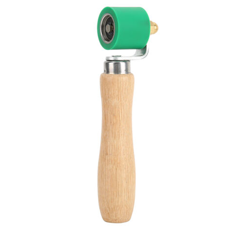 Rouleau à Main en Silicone 1.1in avec Roulement Bidirectionnel Résistant à 260°C pour Soudage (Vert)
