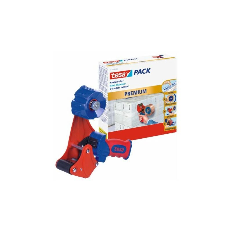 Dévidoir adhésif 50mm Tesa pour Ruban adhésif d'emballage ( Prix pour 1 )