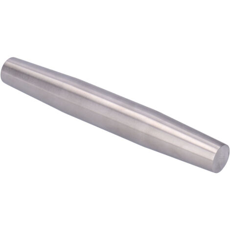 Rouleau à Pâtisserie en Acier Inoxydable Antiadhésif pour Pâte à Dumplings (23cm)