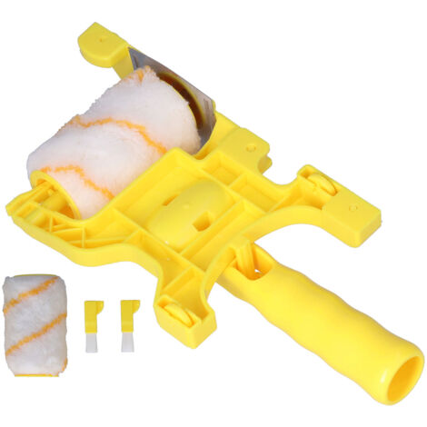 Rouleau à peindre avec guide - Kit multifonction pour murs et plafonds